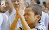 Xúc động những hình ảnh bệnh nhân nghe giảng về ý nghĩa lễ Vu lan
